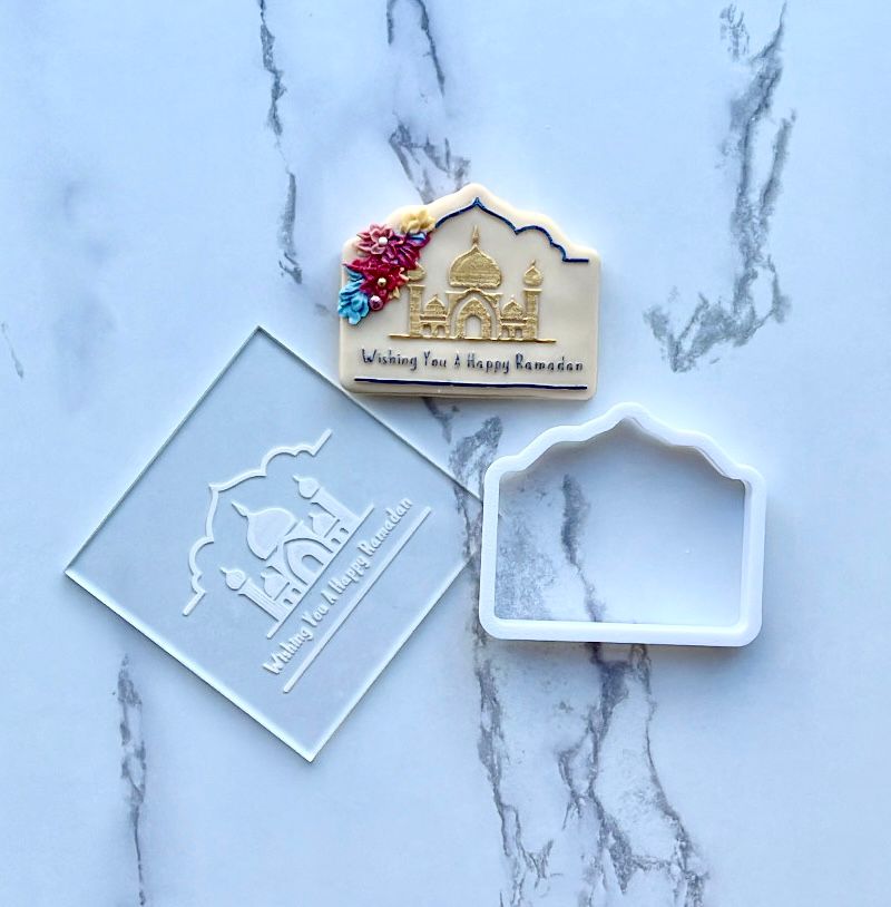 Wishing you a happy Ramadan- Ramadan / Eid deboss + cutter M1001
