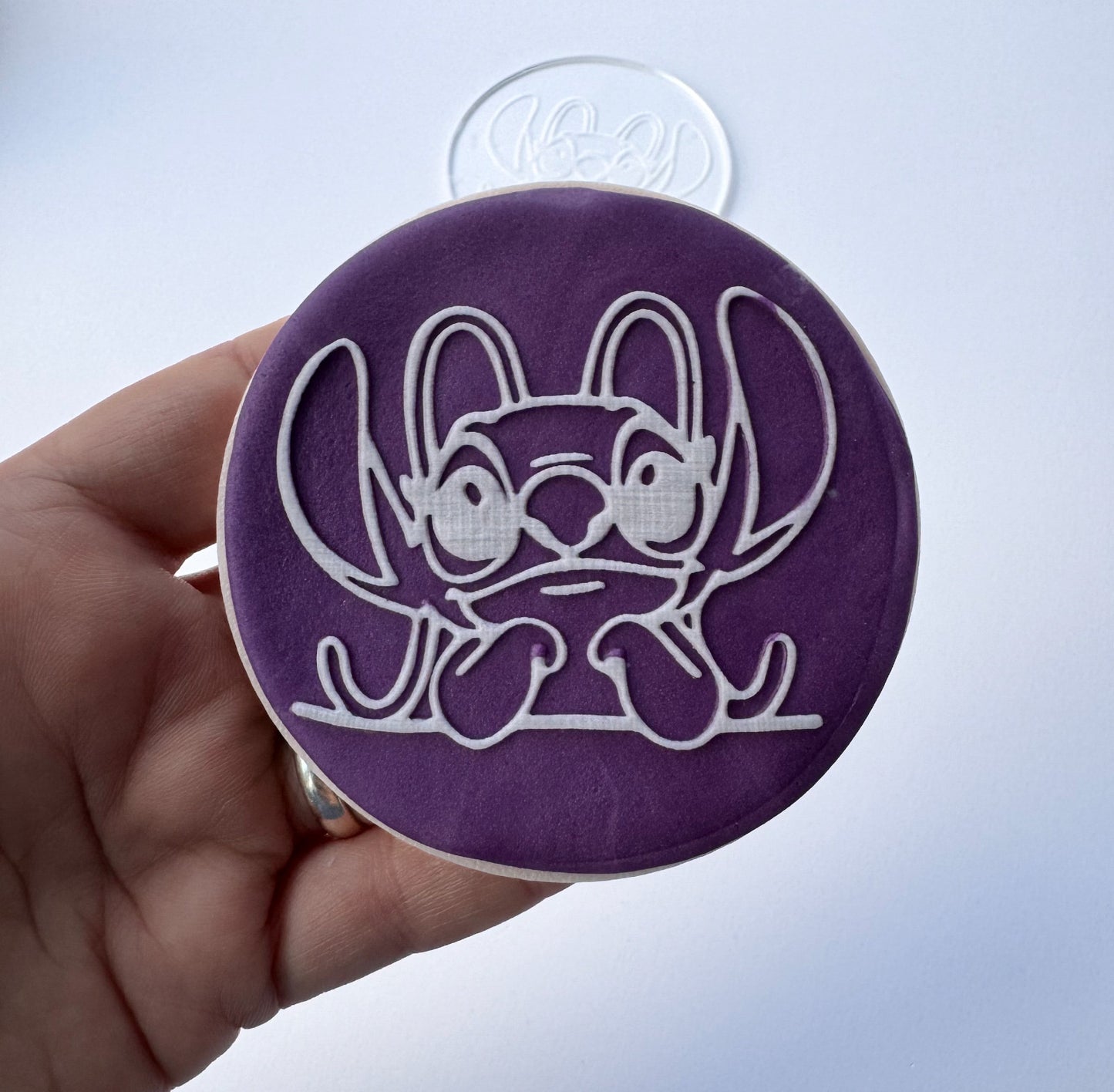 Angel - stitch - deboss