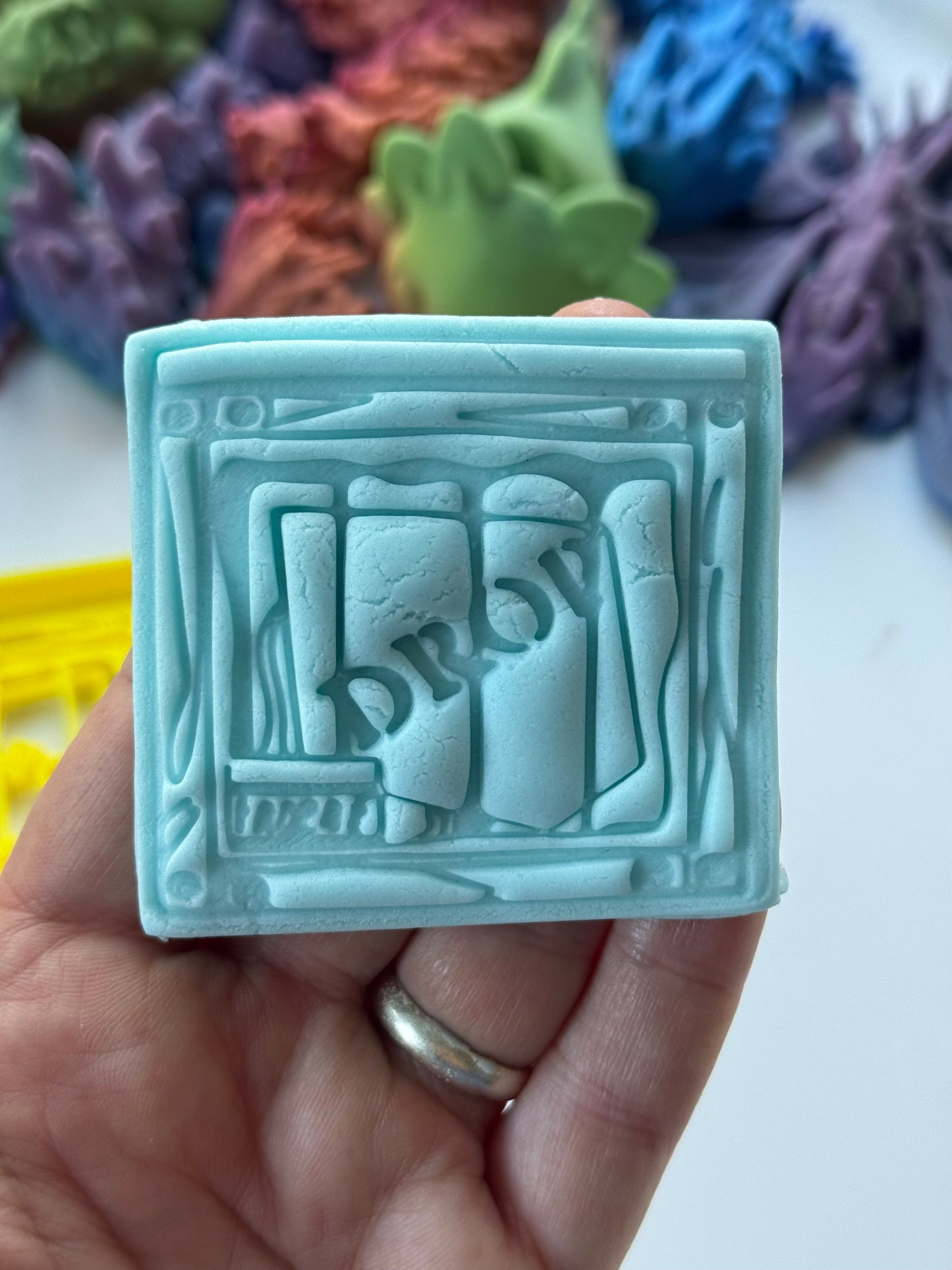 Fortnite-INSPIRED drop box Cookie cutter + stamp