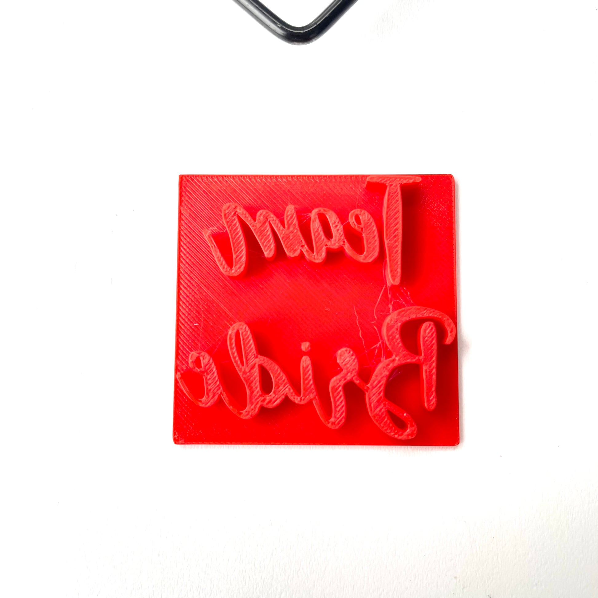 TEAM BRIDE - Embossing - stamp MEG cookie cutters