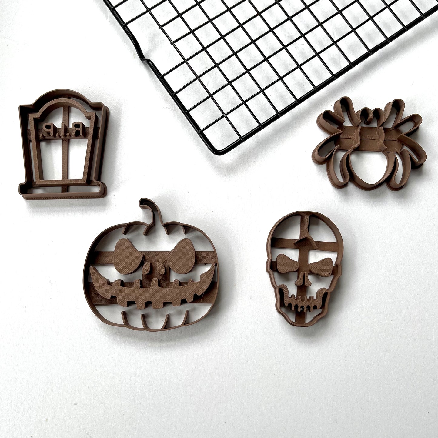 4 pcs Halloween set 4 Cookie Cutter MEG cookie cutters