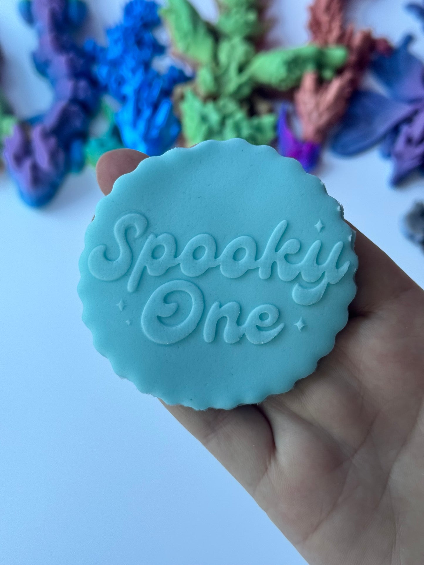 Halloween - spooky one - deboss - Style 2