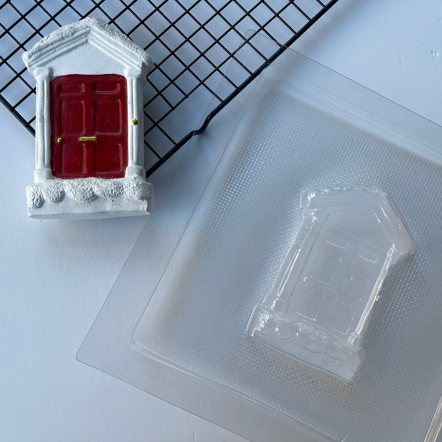 Christmas door chocolate mould