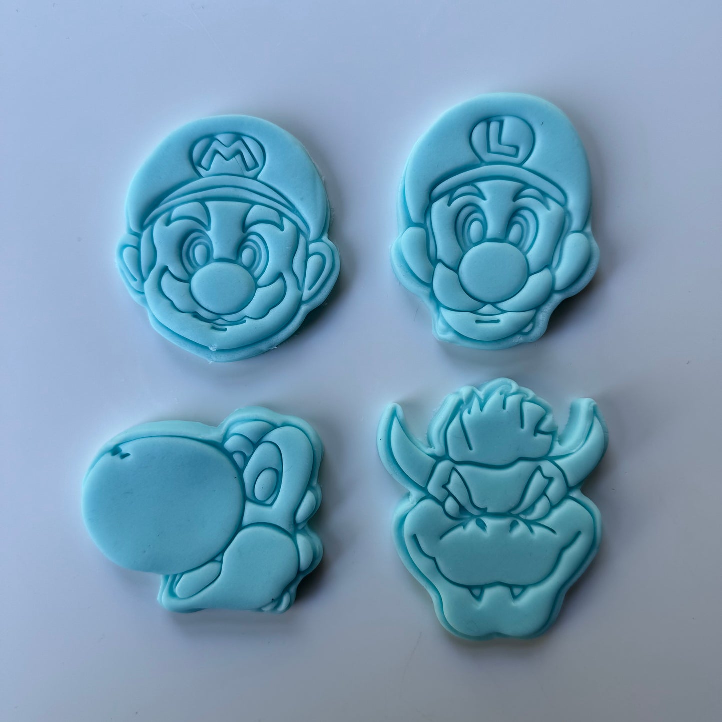 SUPER MARIO set of 4 Cutter + stamp
