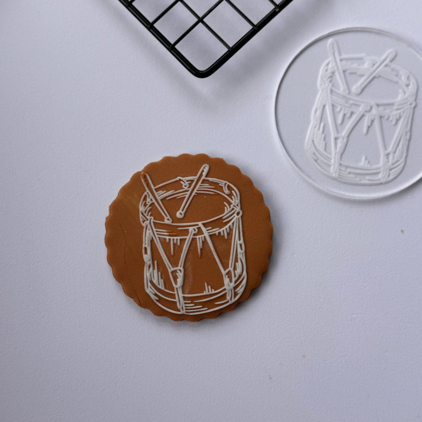 Christmas - Nutcracker drum - debossing