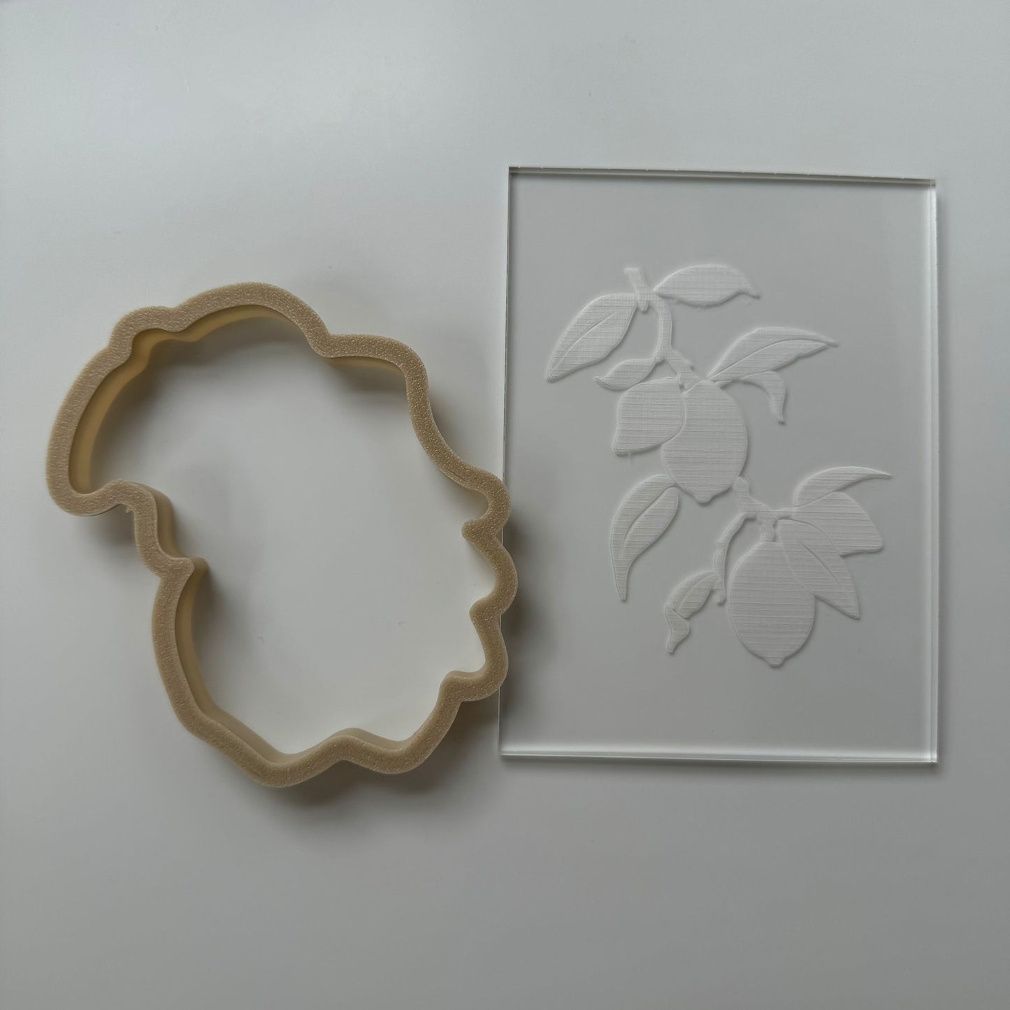 3 lemons - Amalfi - deboss + cutter