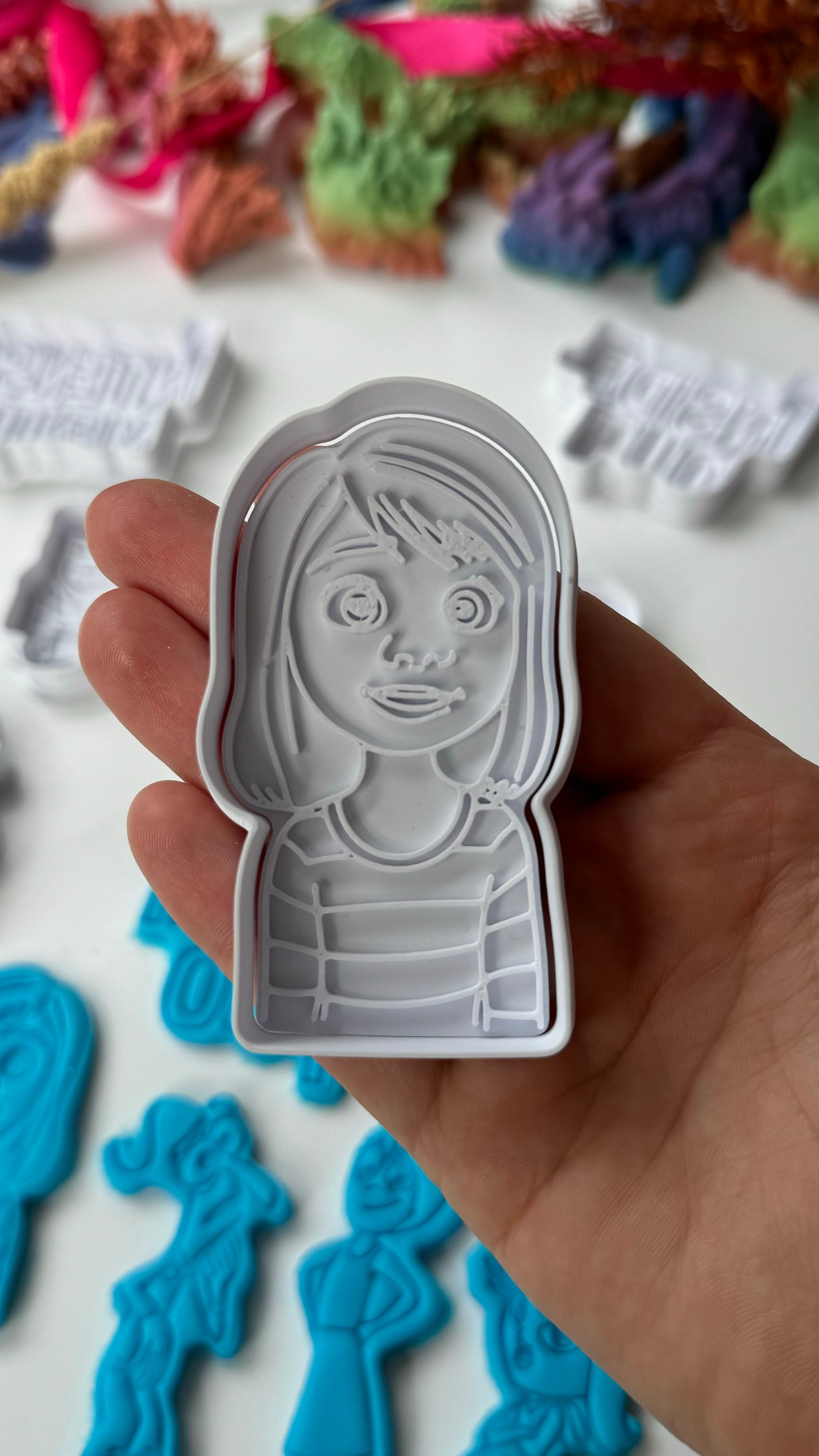 Inside out cutters and stamps