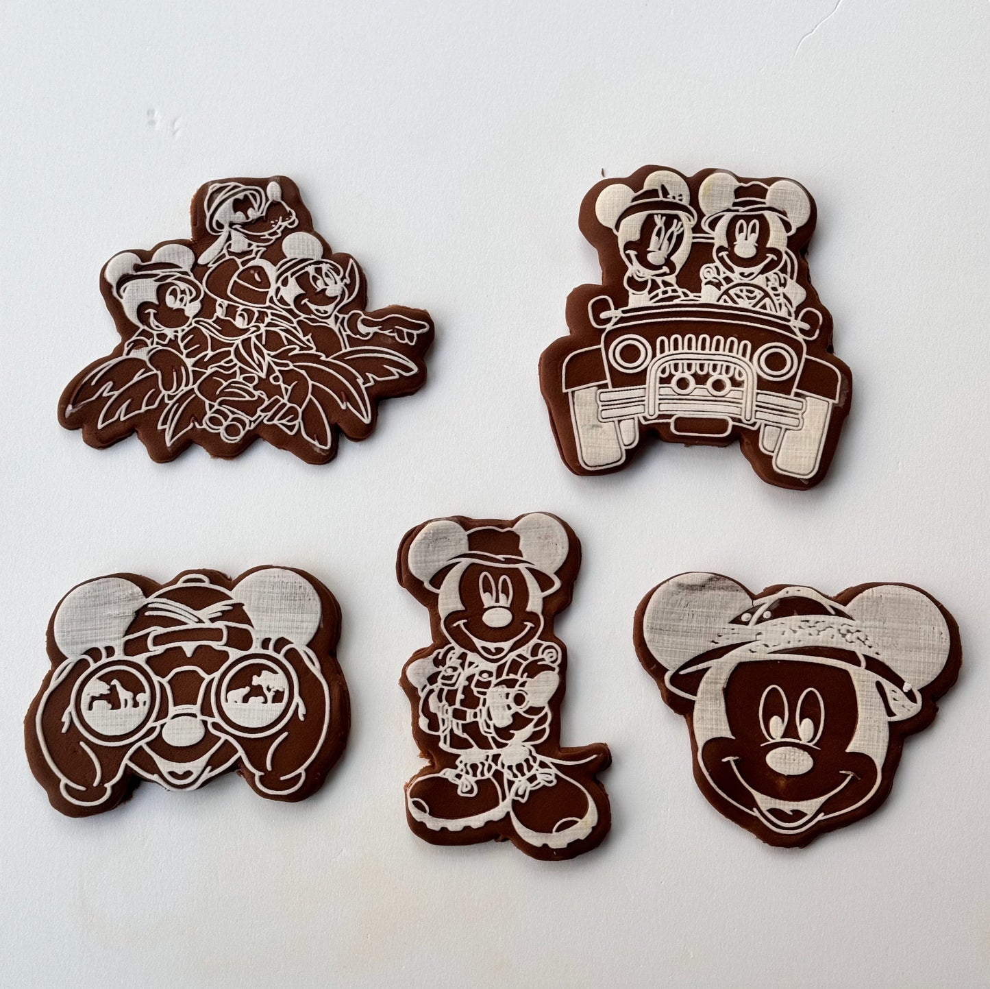 Mickey Mouse Safari Deboss + Cutter