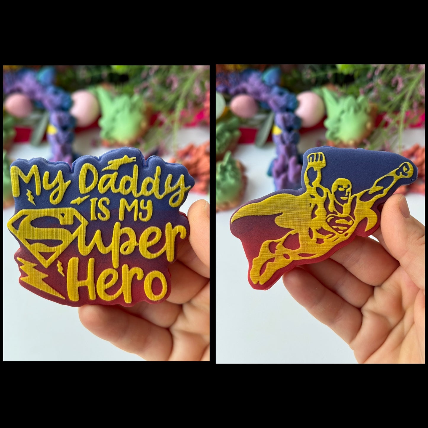 My Daddy is my super hero - Deboss + matching cutter - Father’s Day collection