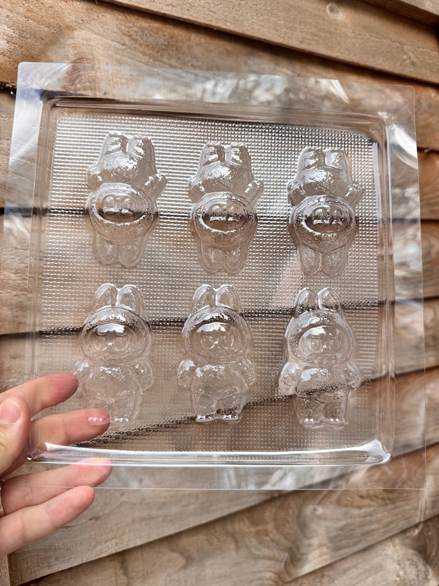 6 monster - chocolate mould