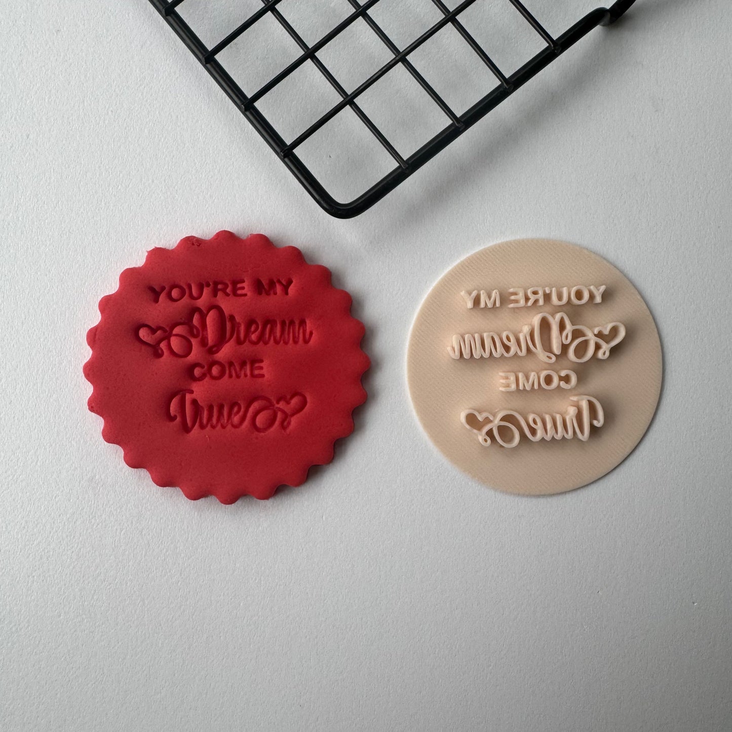 You are my dream come true stamp