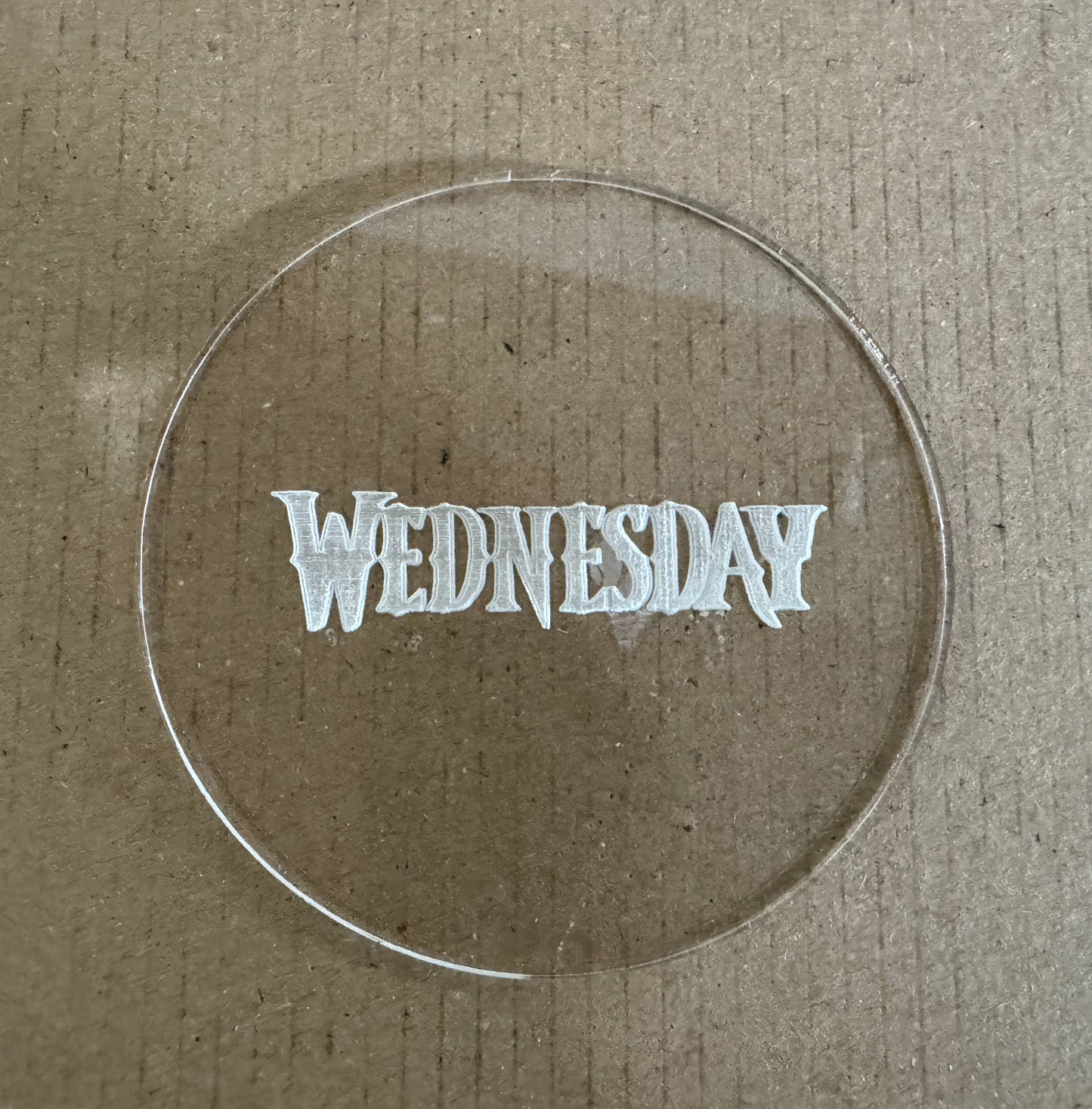 Wednesday addams - debossing