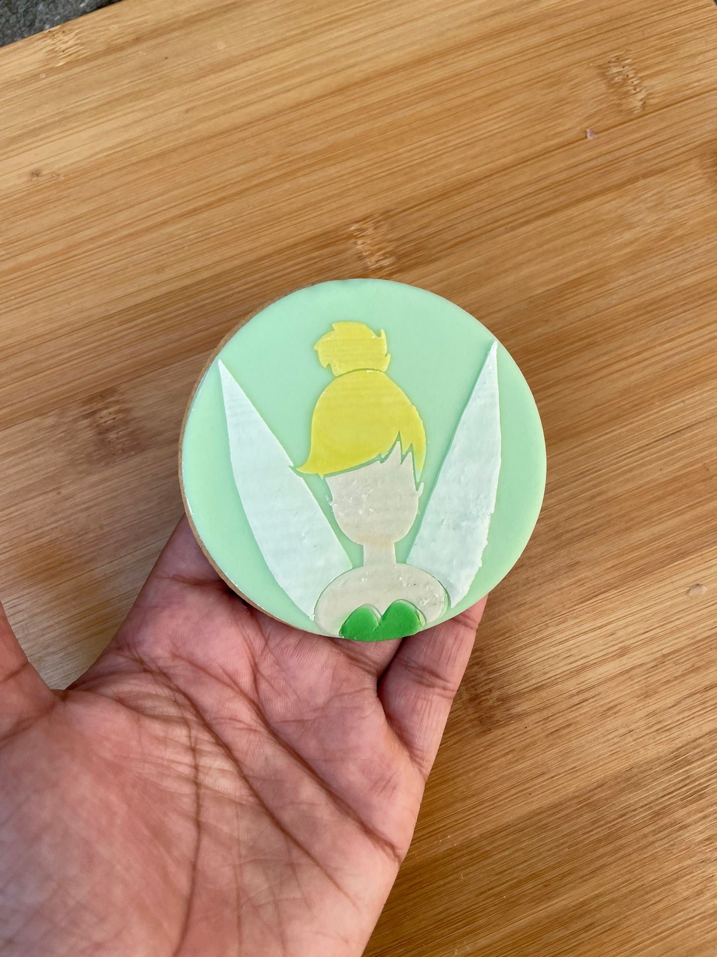 Princess tinkerbelle - debossing (pop out)