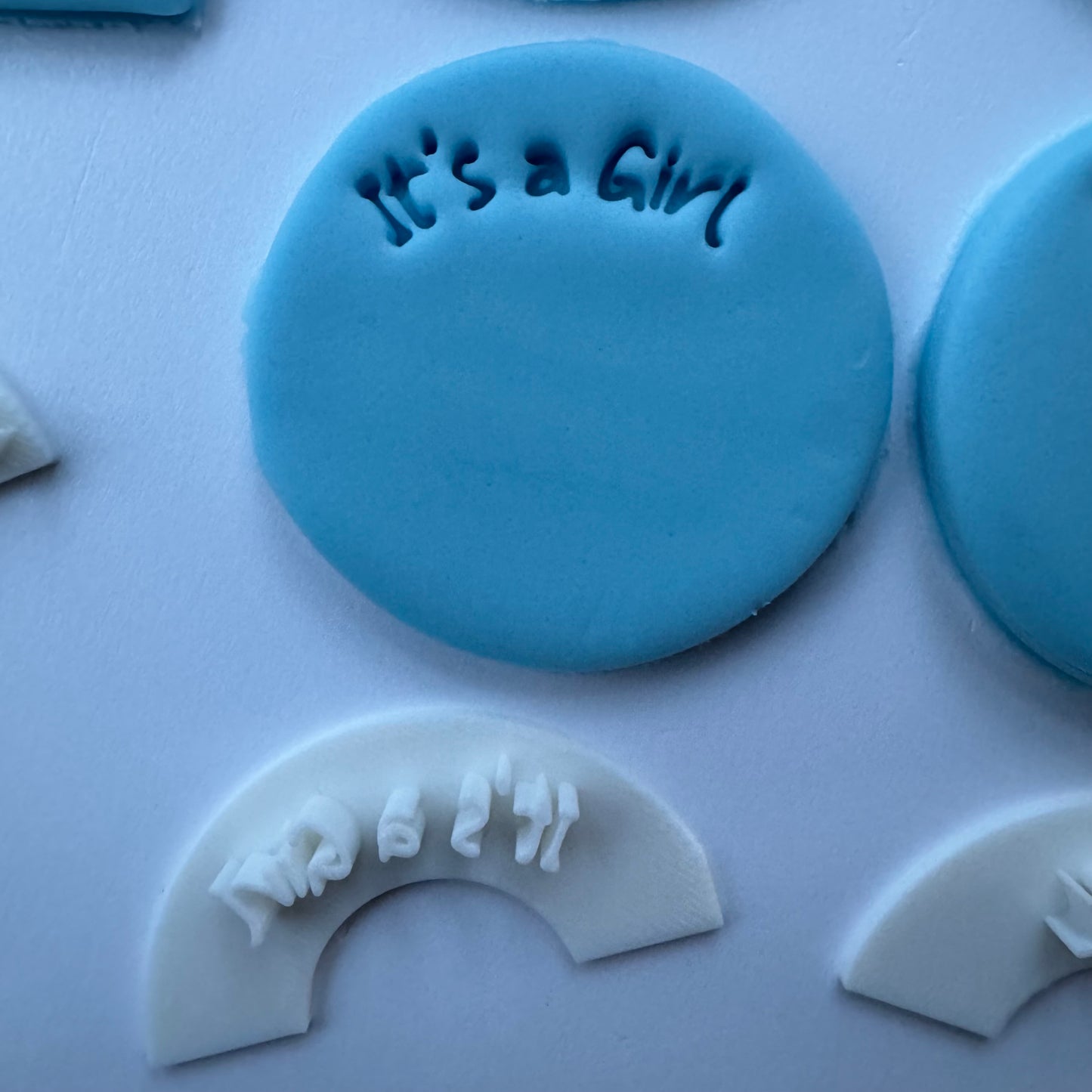 Mini Curved stamp - Baby