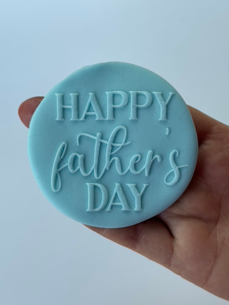 Happy Father's Day DEBOSSING