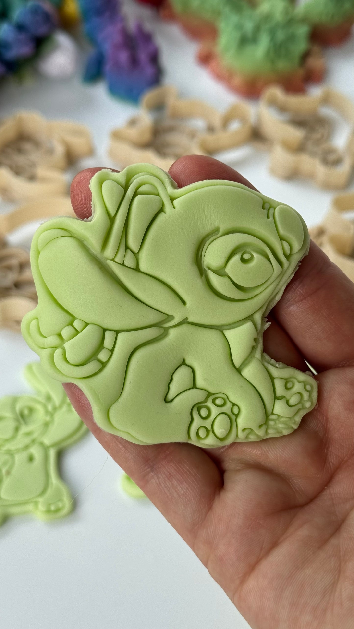 Angel - from Stitch style 1 cutter + stamp