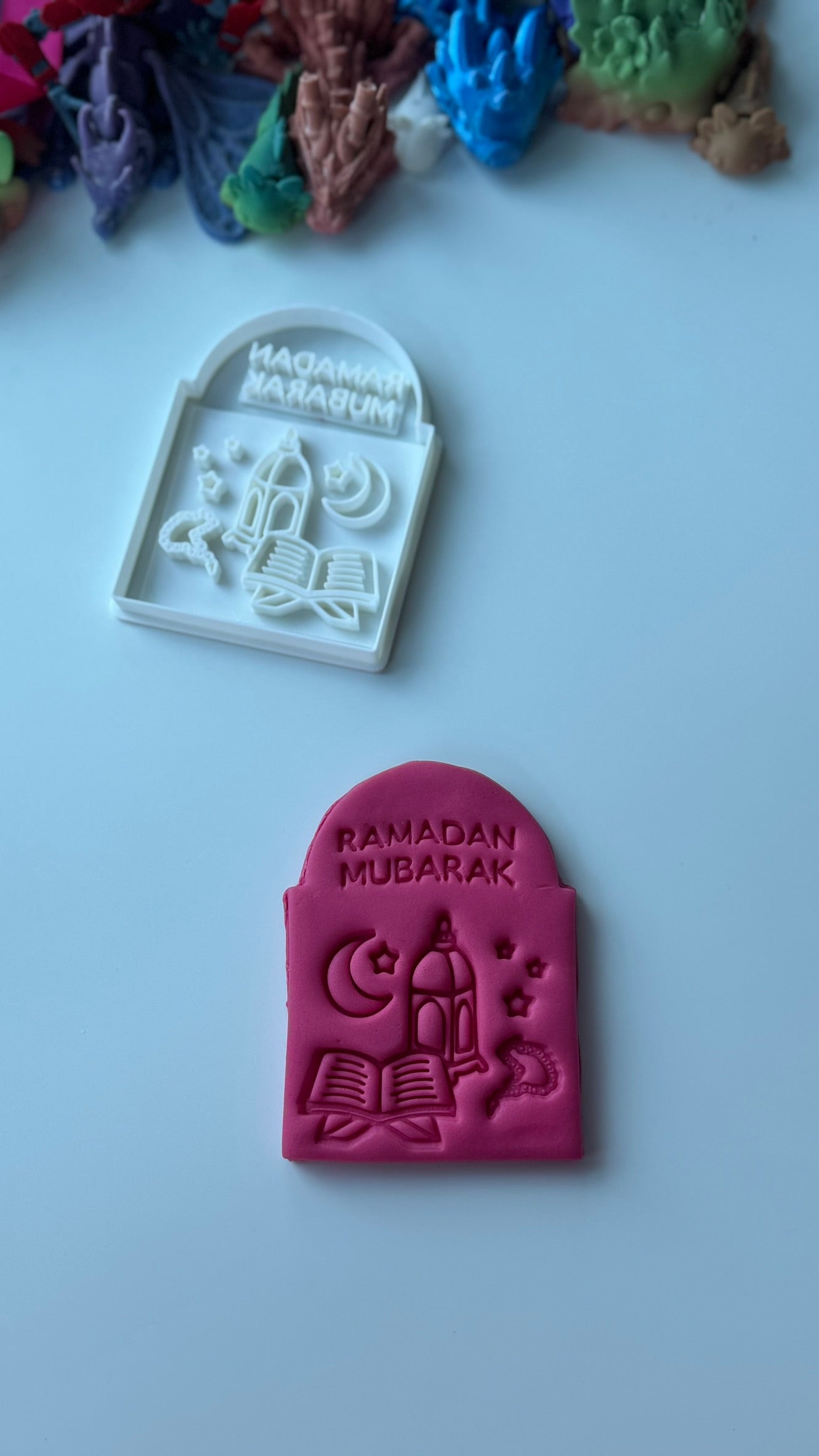 RAMADAN MUBARAK - PYO - Cookie cutter + Stamp M1005