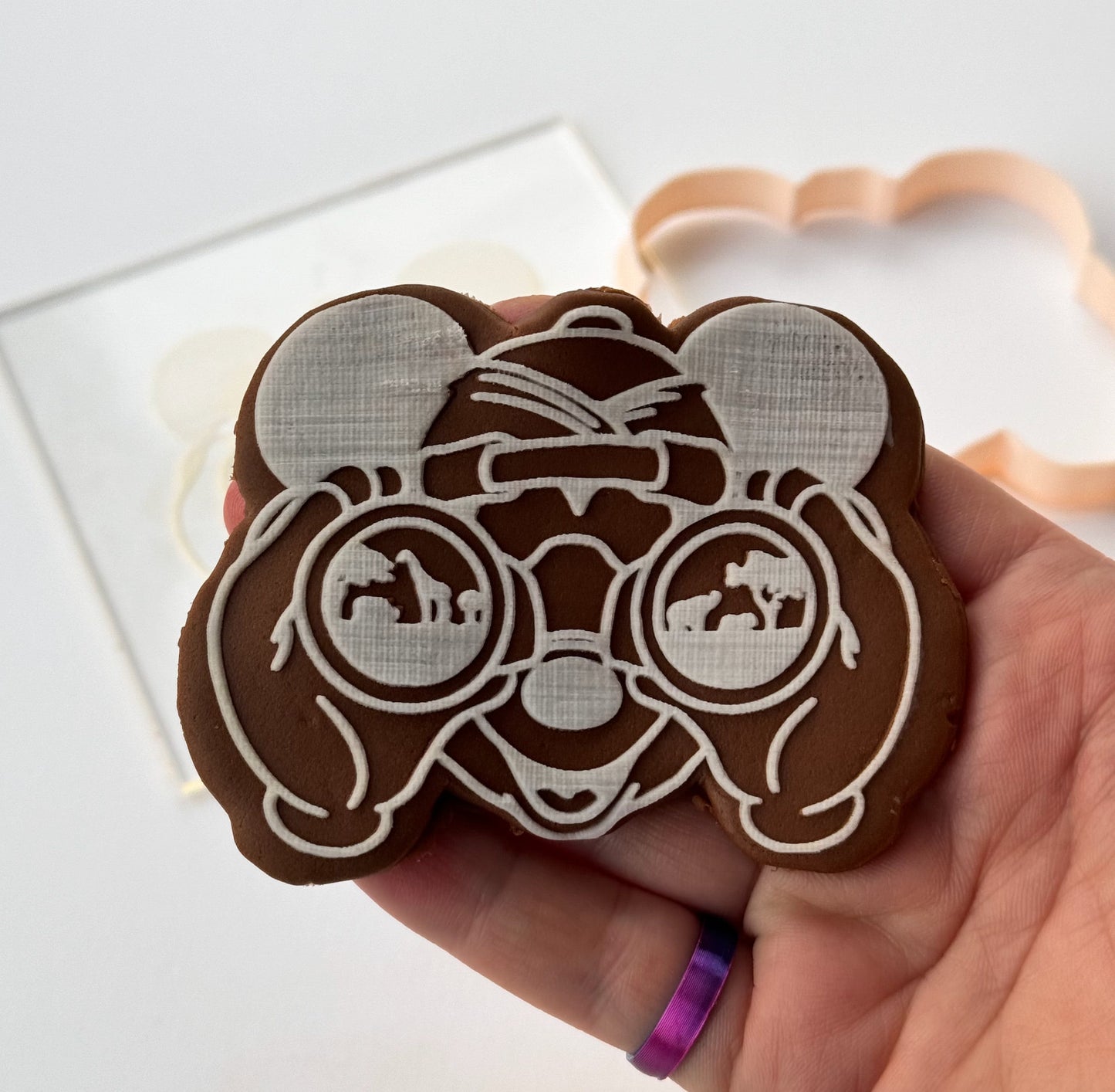 Mickey Mouse Safari Deboss + Cutter