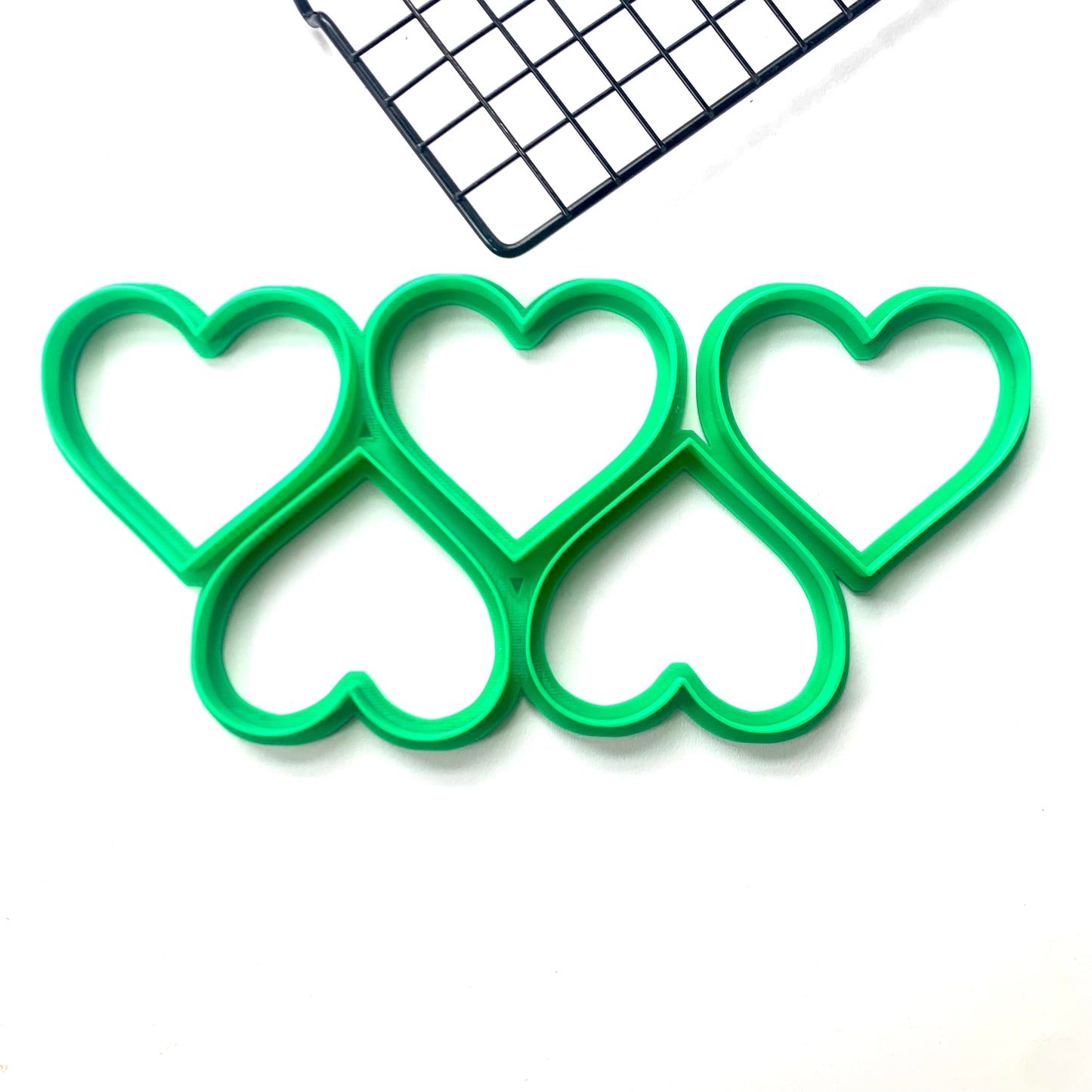 Multi-hearts cutter MEG cookie cutters