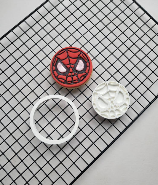 Spiderman face Cookie Cutter MEG cookie cutters