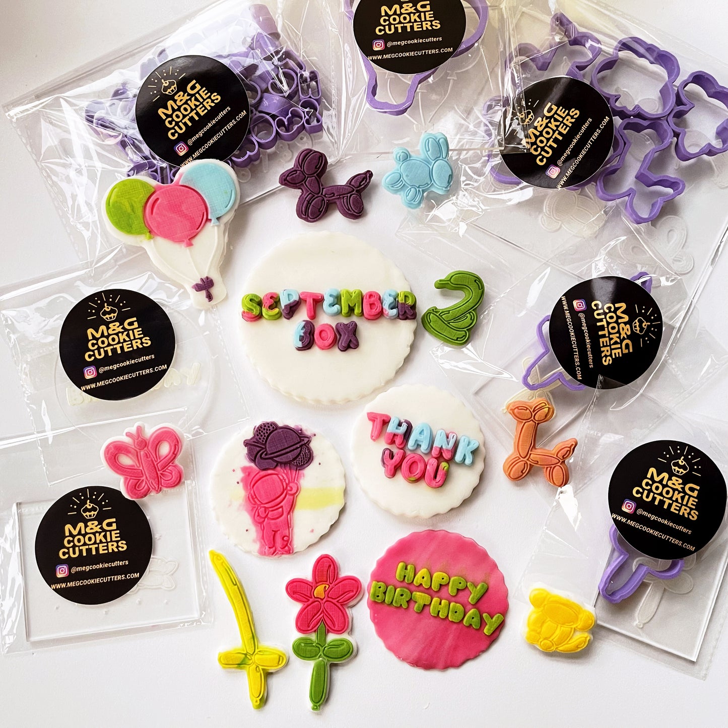 Monthly Subscription box - 1 MEG cookie cutters