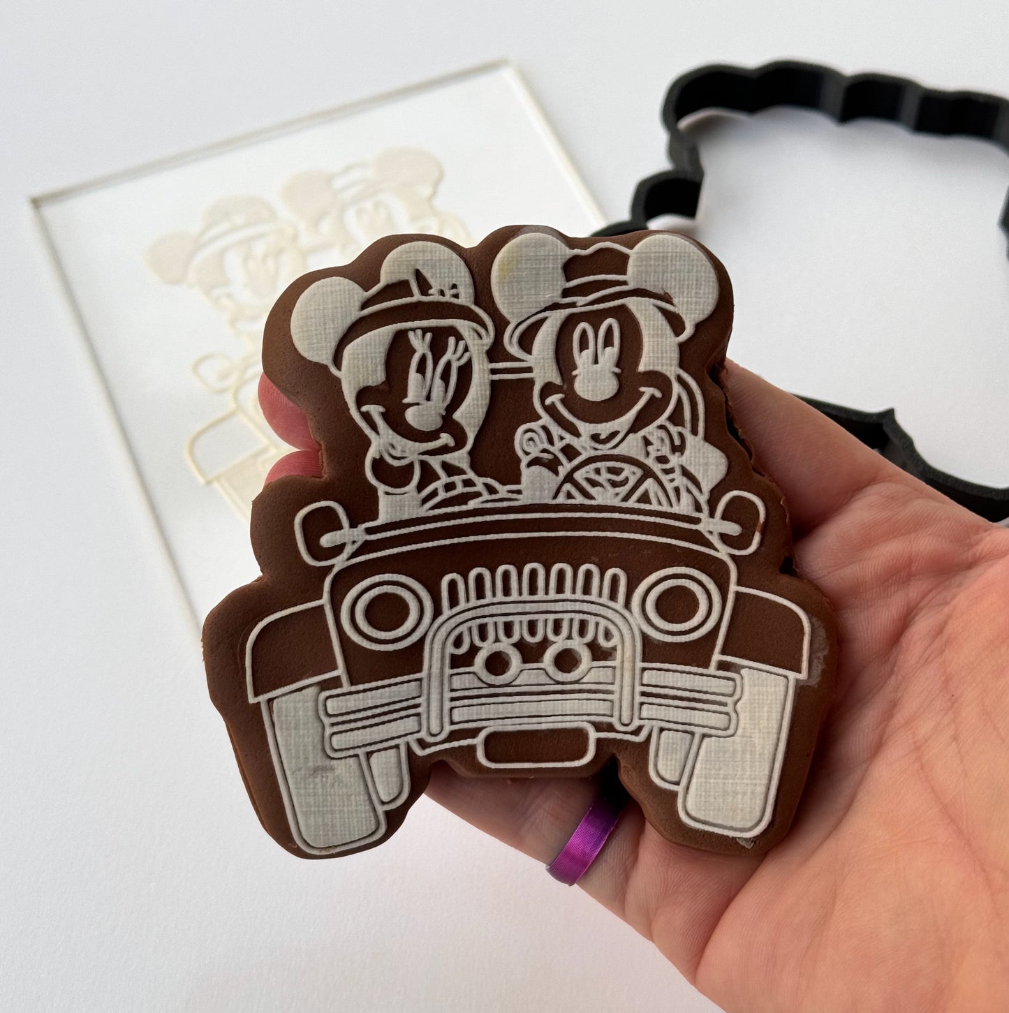 Mickey Mouse Safari Deboss + Cutter