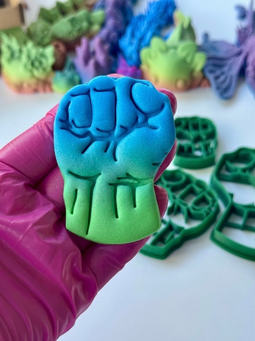 Hulk Fist Cookie Cutter