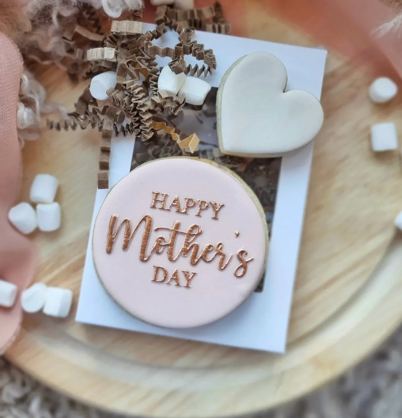 Happy Mother’s Day - Debossing - raising stamp