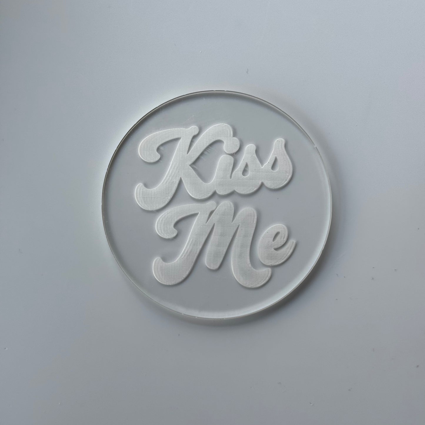 Kiss me DEBOSSING - Valentine