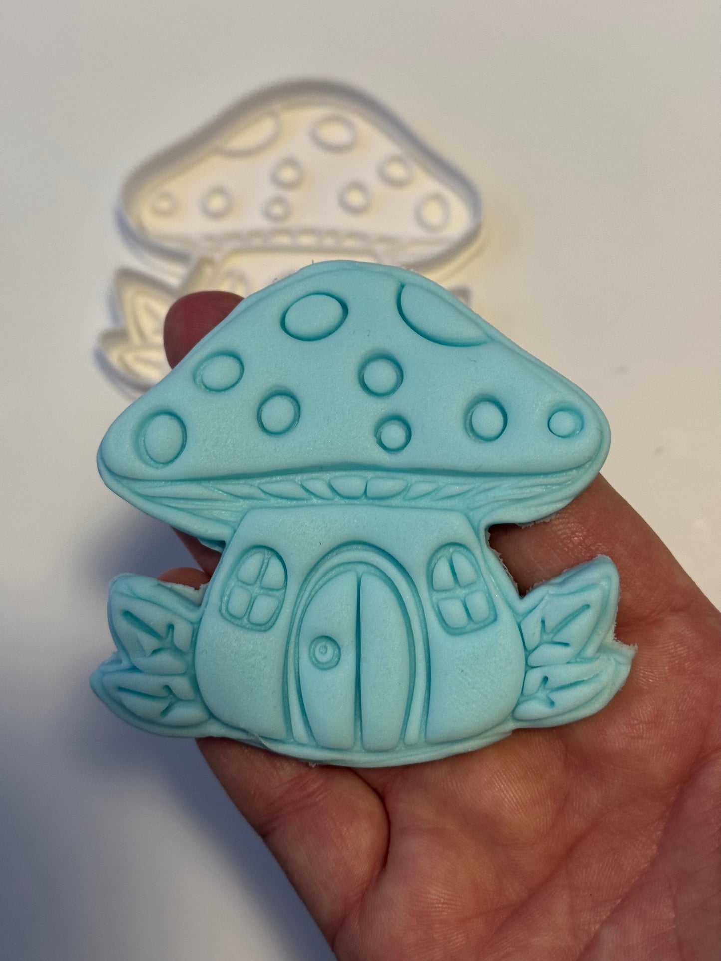 Mushroom Fairy house stamp and cutter - M1038