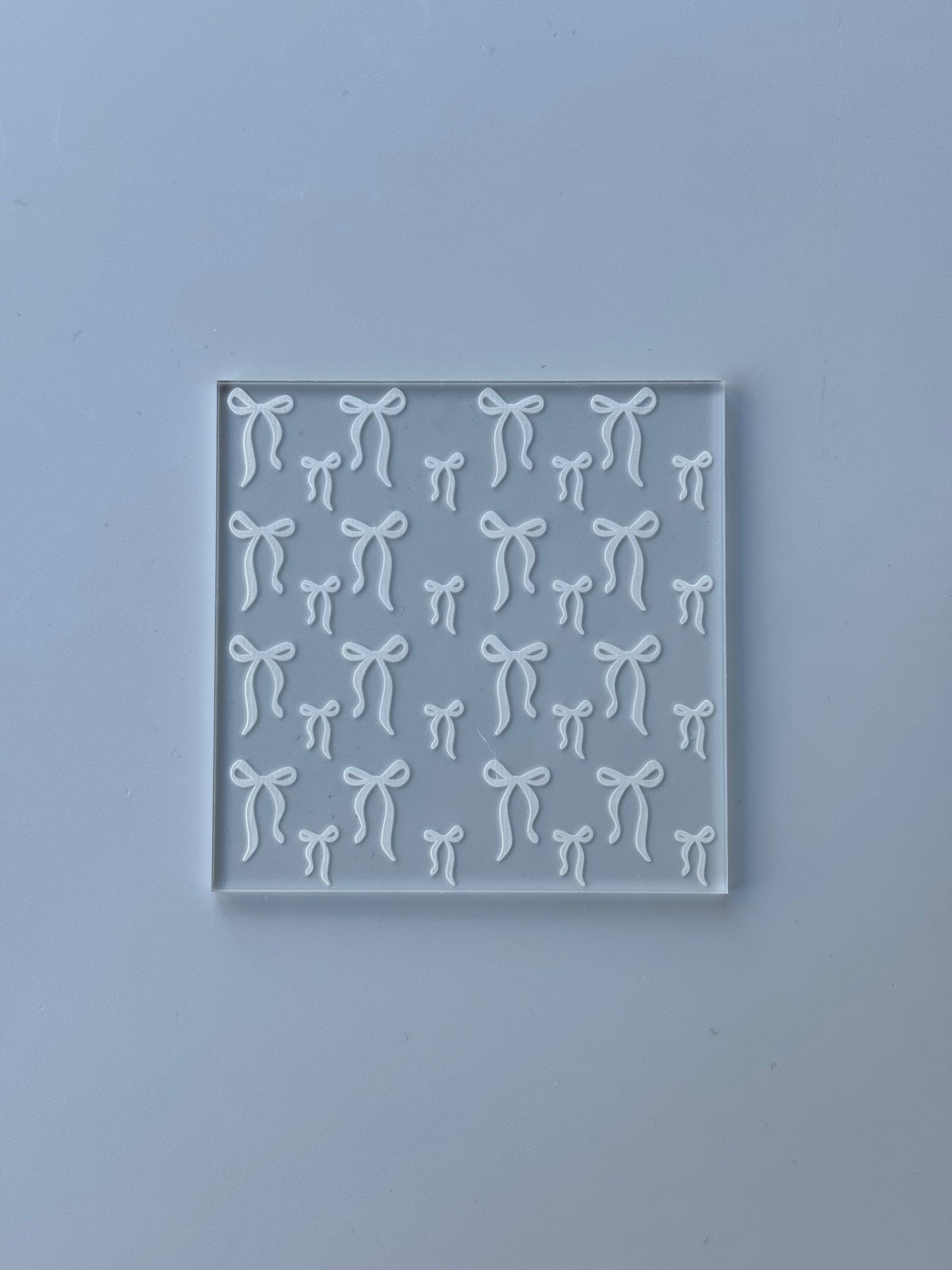 Bow texture pattern Debossing