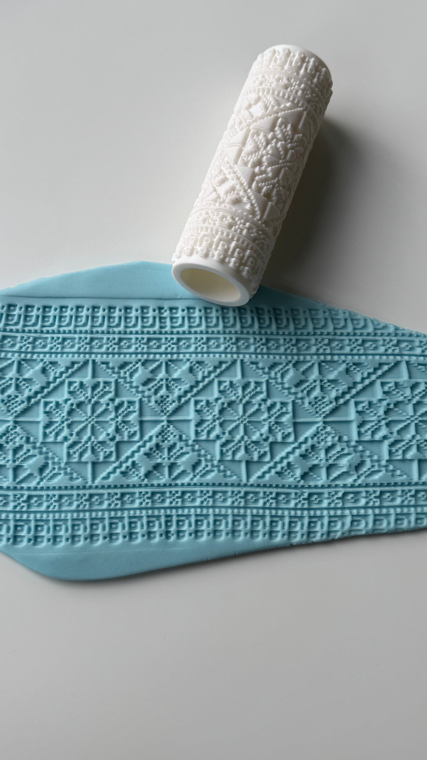 Tatreez Texture roller - rolling pin - pattern - MS1011