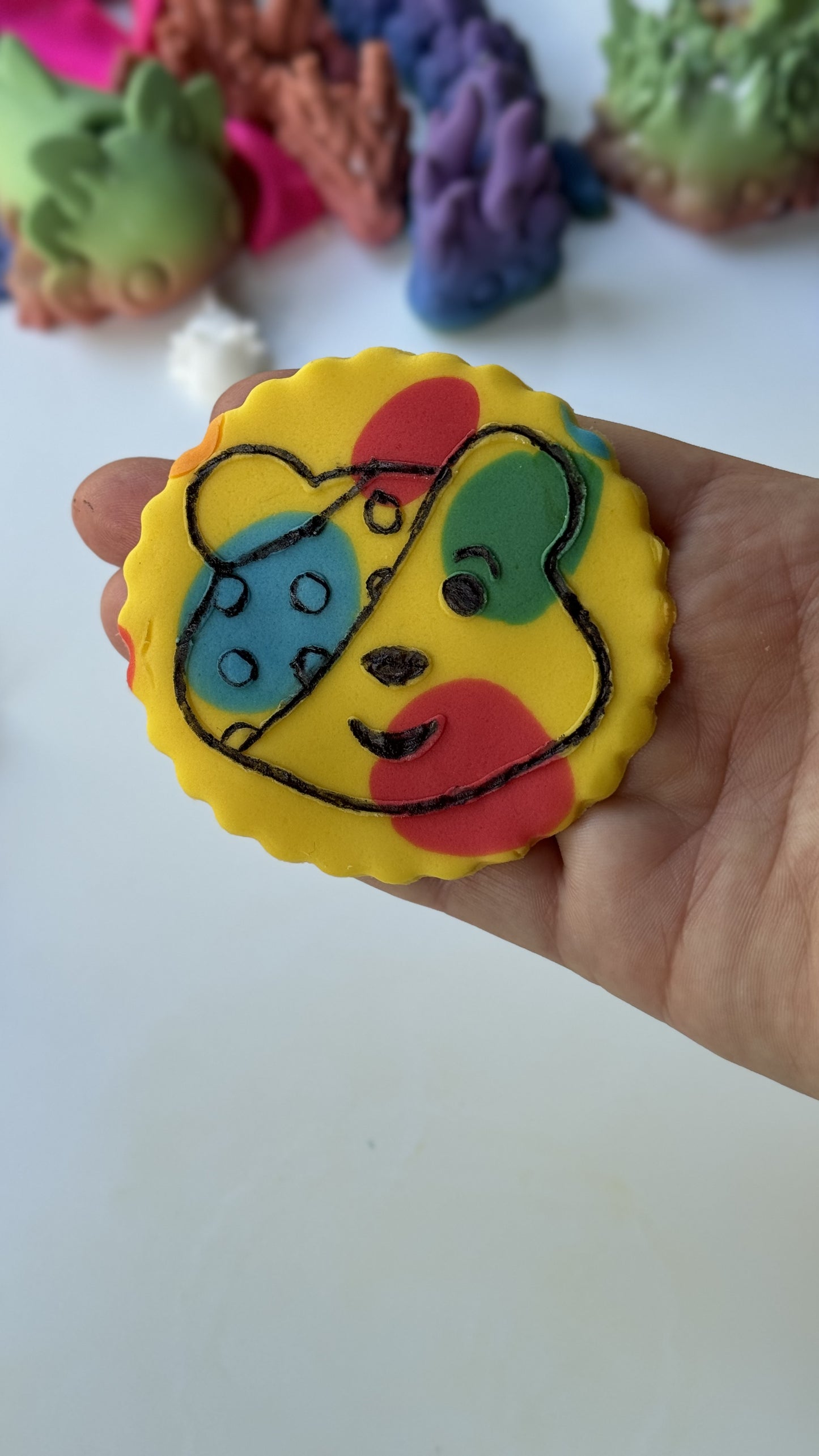 Children in Need - Pudsey bear - deboss