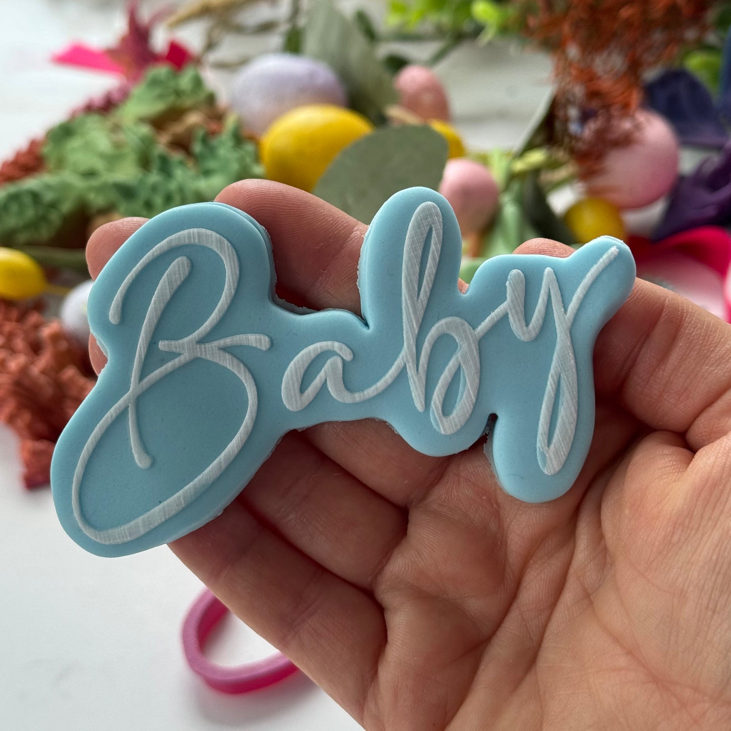 Baby - Debossing + matching cutter