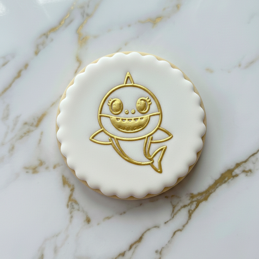 Baby shark Deboss