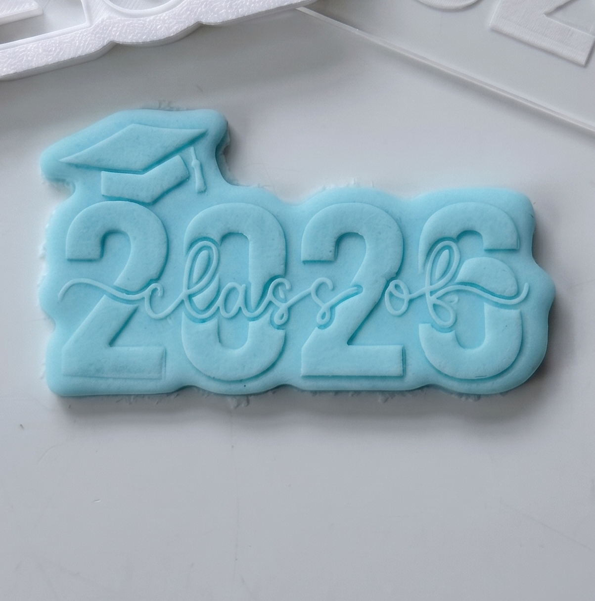 Class of 2026 - graduation - deboss + matching cutter