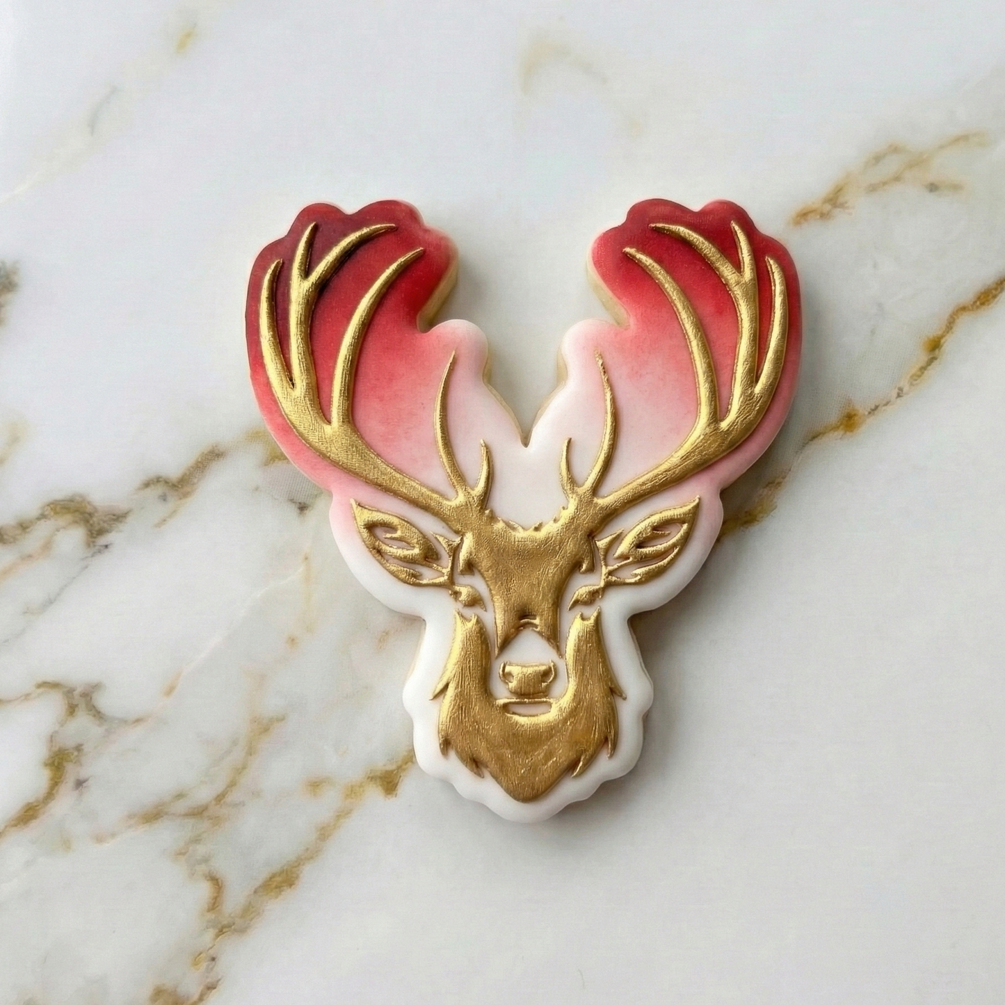 Stag head deboss + matching Cookie Cutter