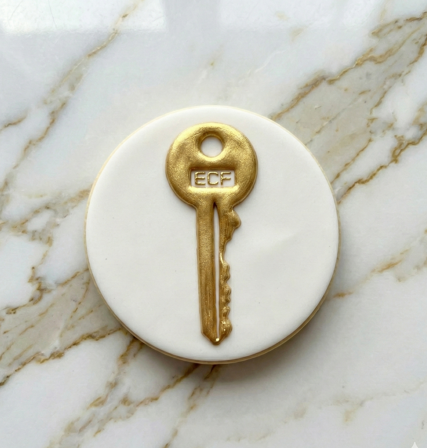 New home key - deboss