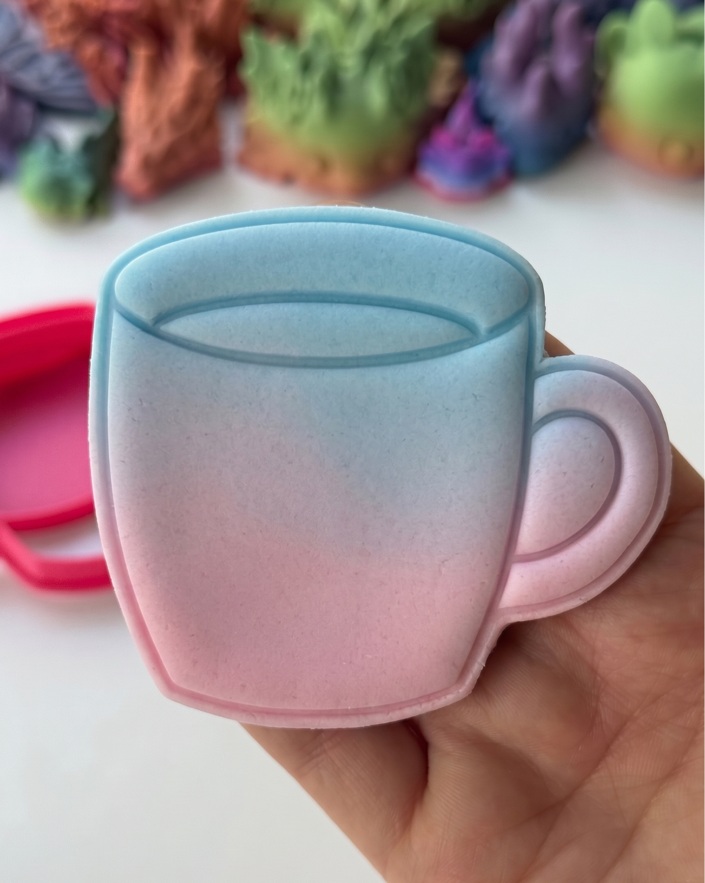 Tea Cup cutter + stamp