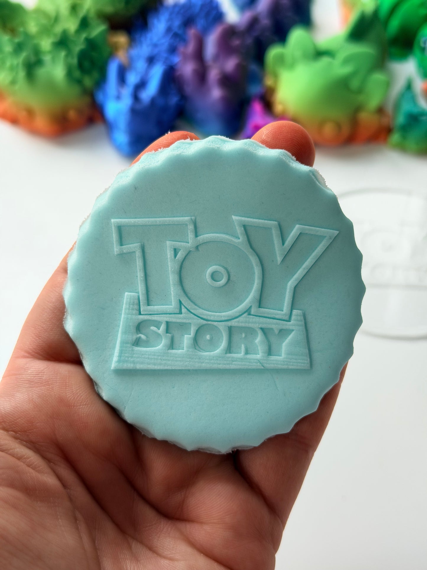 Toy Story inspired d3 deboss disc