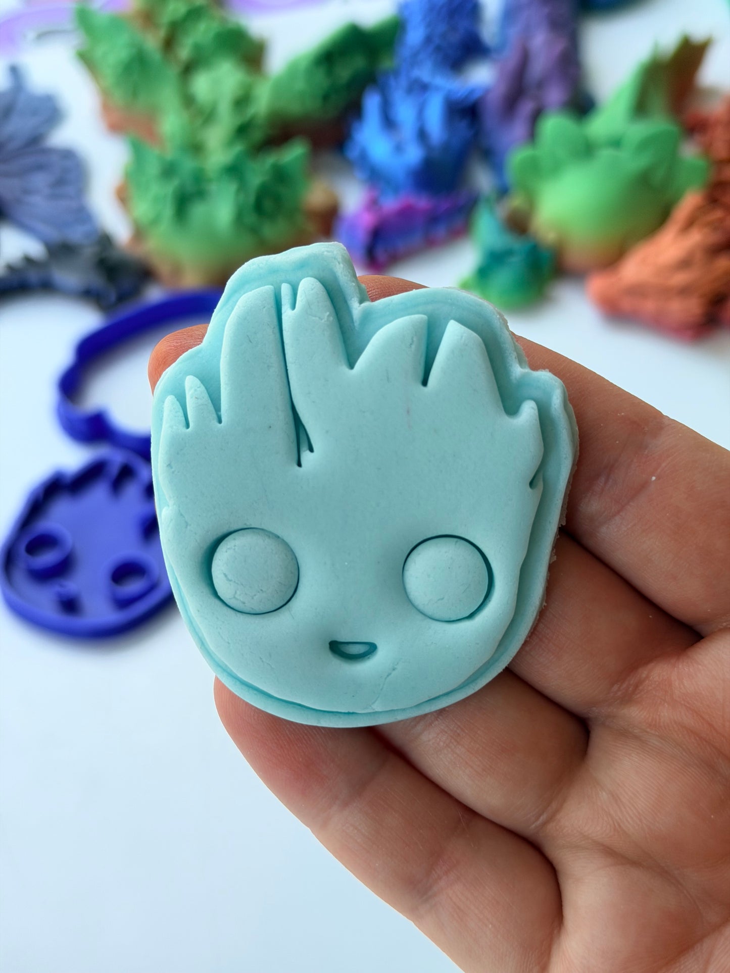 Baby groot cutter + stamp