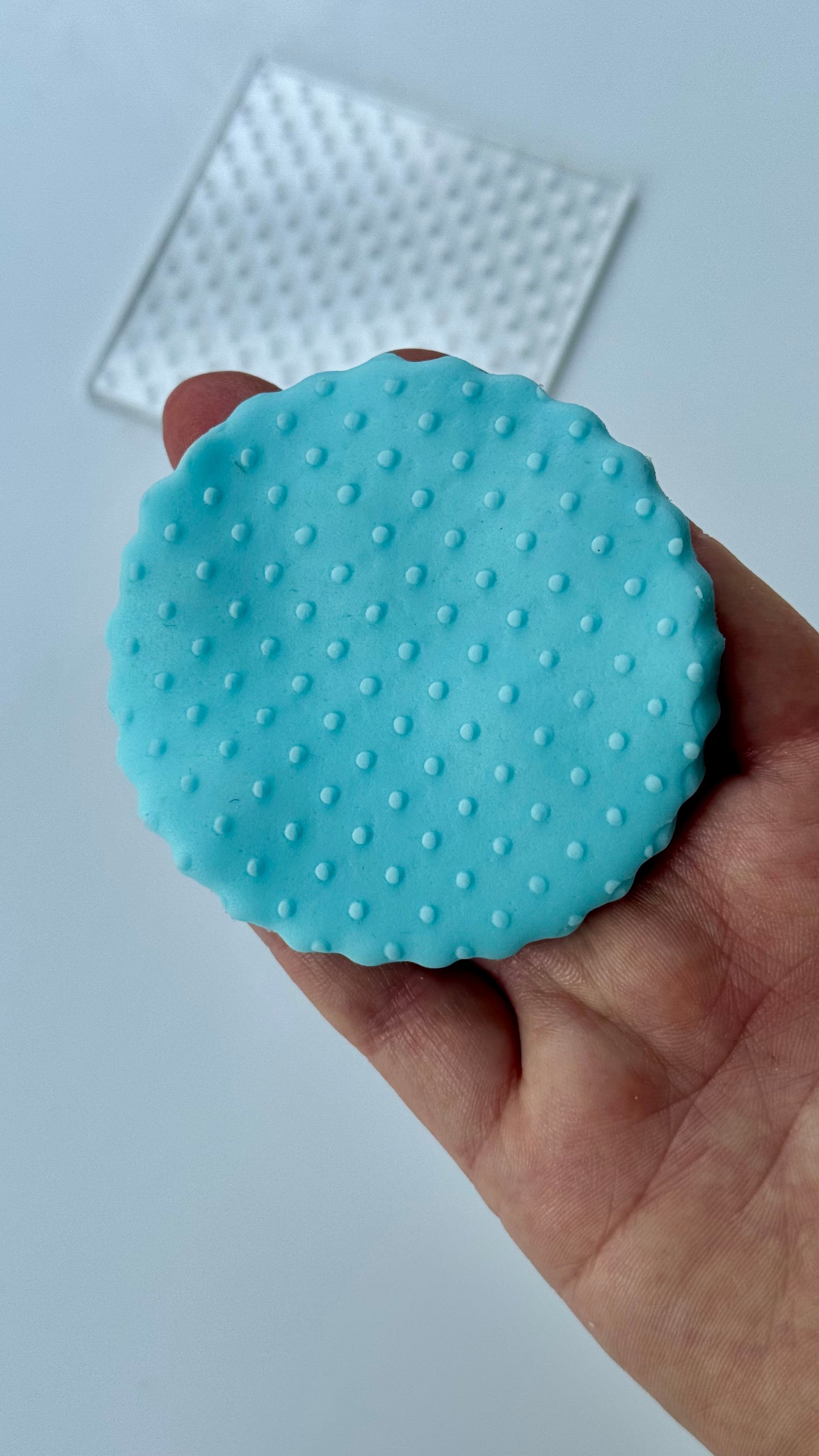 Dots pattern texture - debossing
