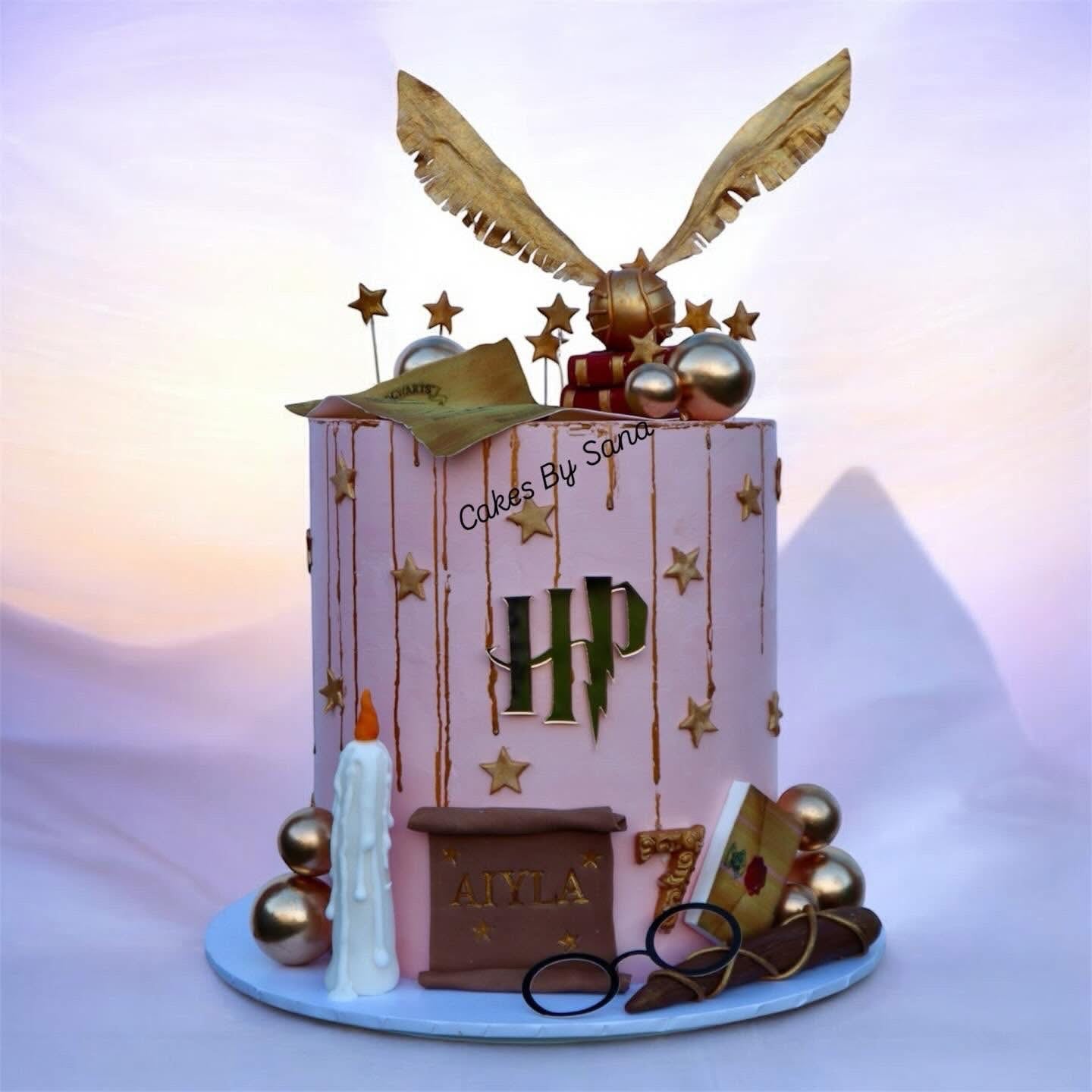 Hp magic wizard gold mirror acrylic