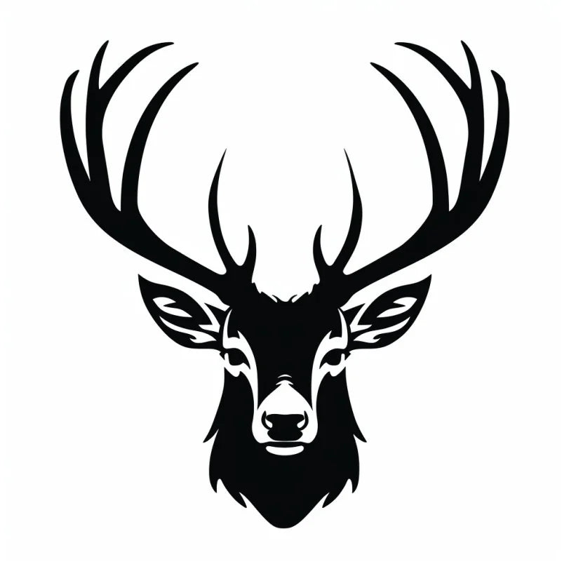Stag head deboss + matching Cookie Cutter