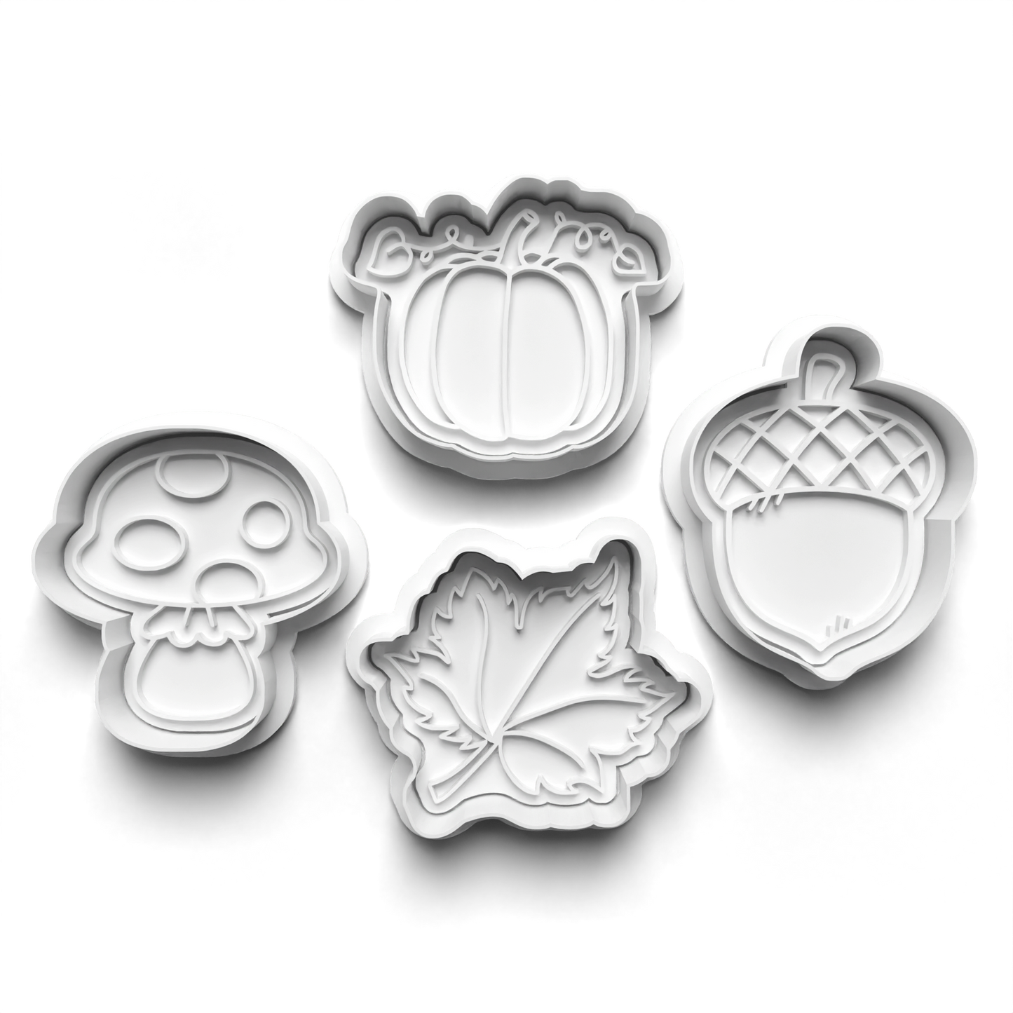 Autumn - cookie cutters and stamp - 0684