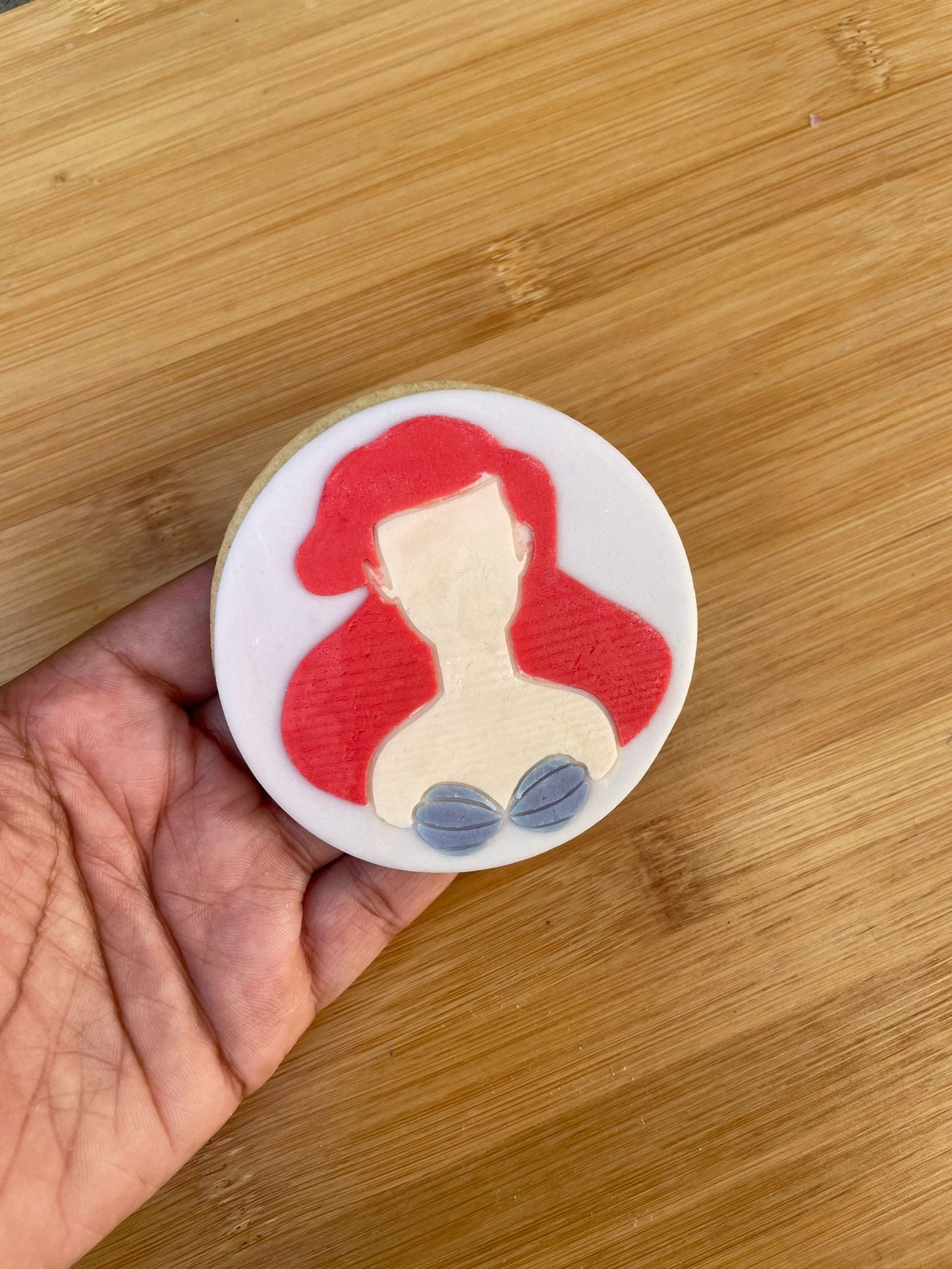 Princess Ariel - debossing (pop out)