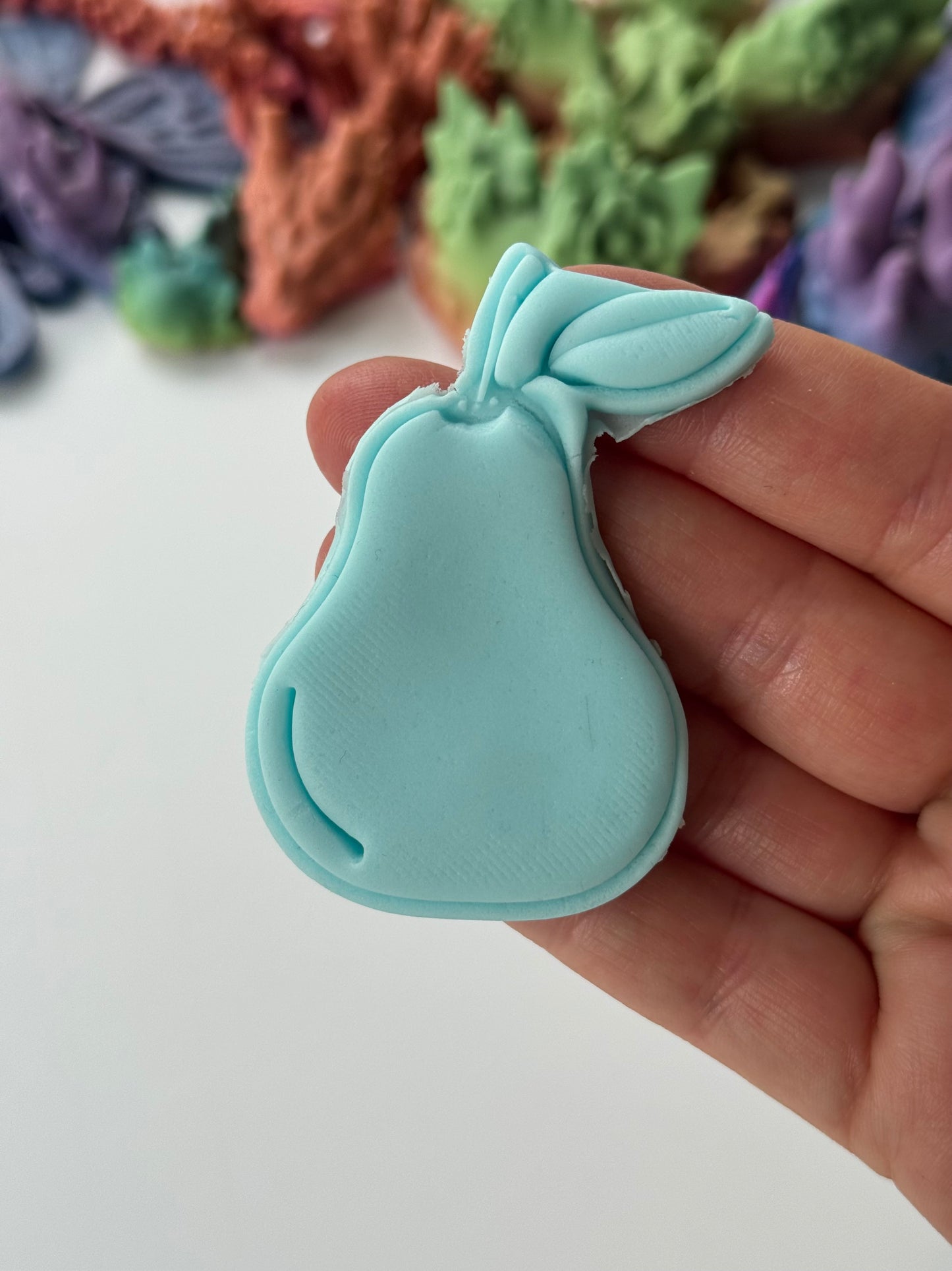 Pear stamp + cutter