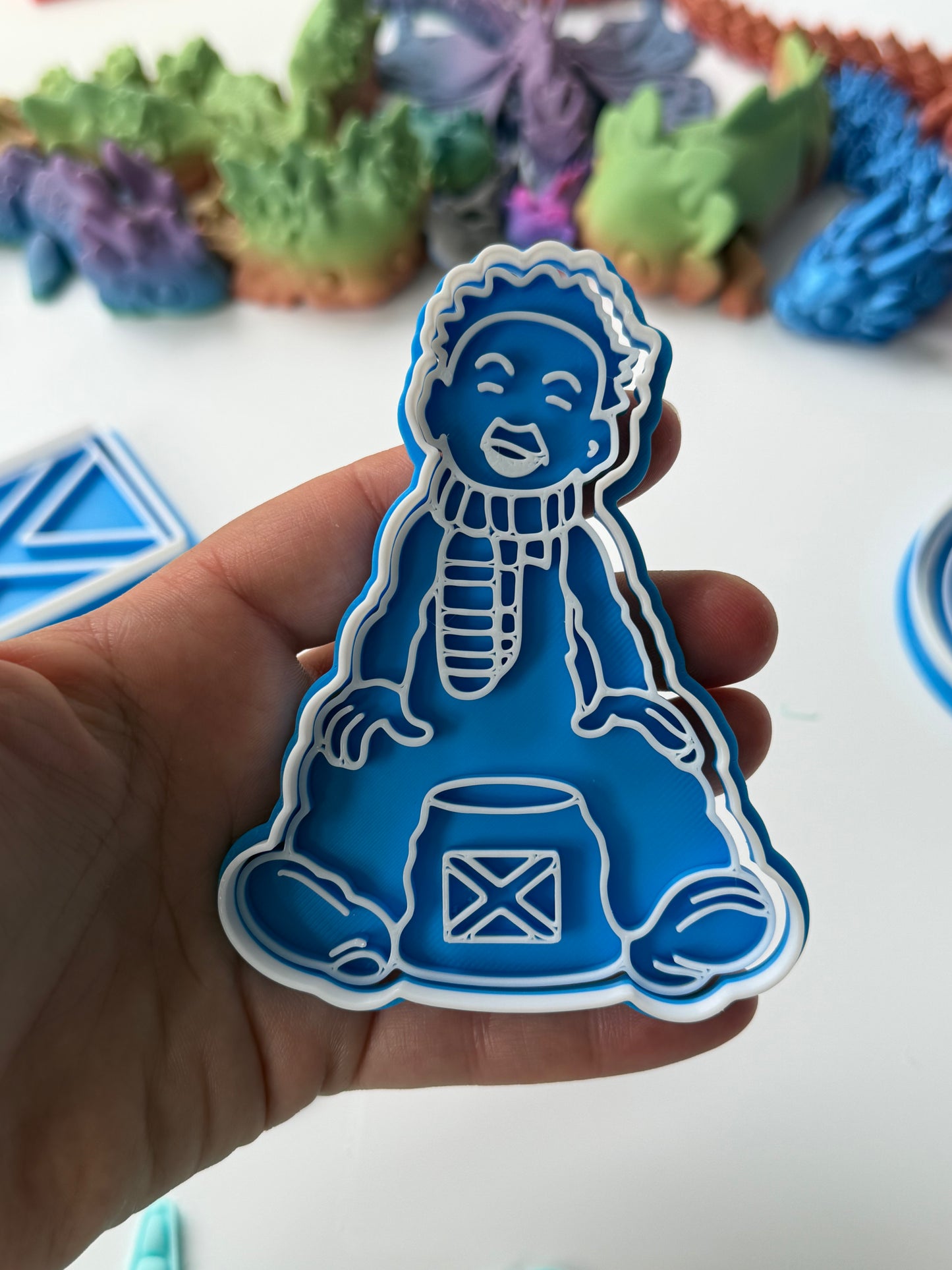 Oor Wullie Scotland's iconic comic strip - cutter + stamp