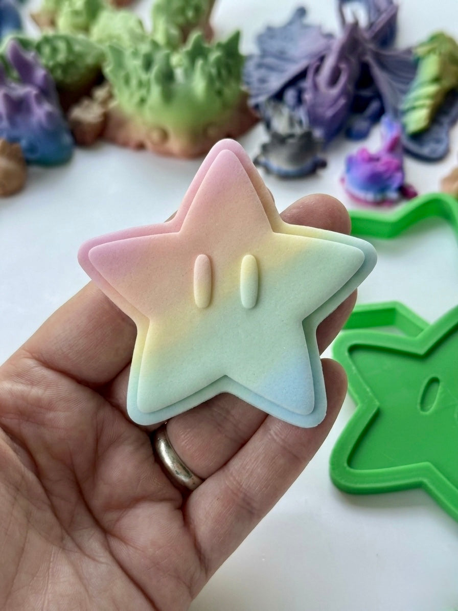 Star Character debossing + cutter