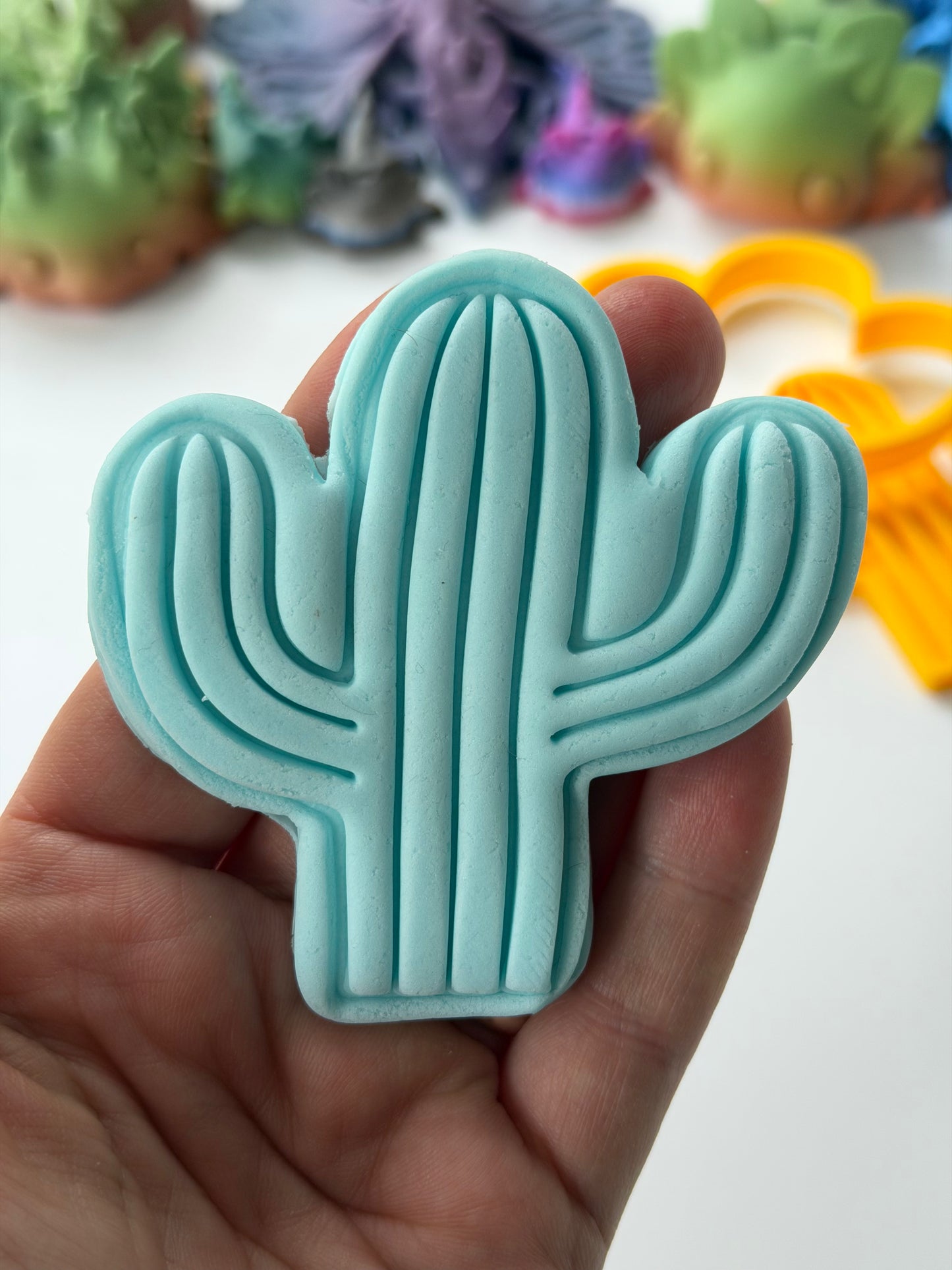 Cactus Shape stamp + cutter